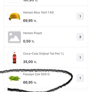 Migros Hemen'de Kalite Sorunu Ve İade İşlemi Zorluğu