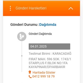 Kargo Teslimatında Yaşanan Sorun Ve Yanıltıcı Bilgilendirme