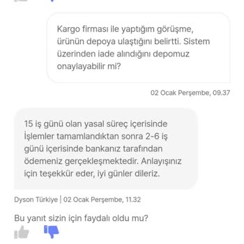 Dyson İade Süreci Çıkmazı: Ürün Yok, İade Yok