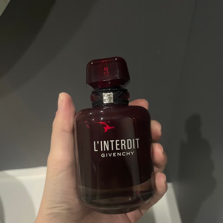 Givenchy L'Interdit Rouge Perfume Bought at Sephora Stains Clothes Yellow