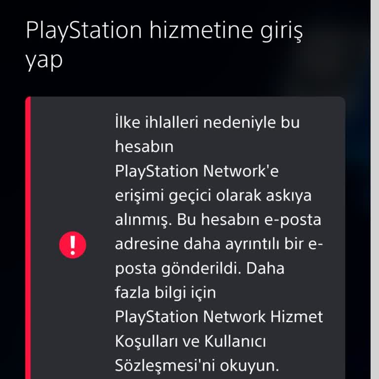 Hesap Askıya Alma Ve Müşteri Hizmetleri Sorunu
