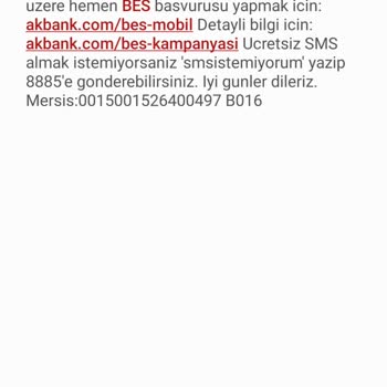Akbank BES Kampanyası İade Ve Chip Para Sorunu