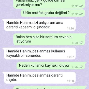 Paslanma Sorunu Olan Air Fryer Kullanım Dışı