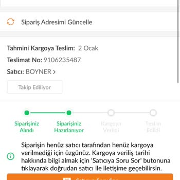 Çanta Siparişim Neden Hâlâ Kargoya Verilmedi?