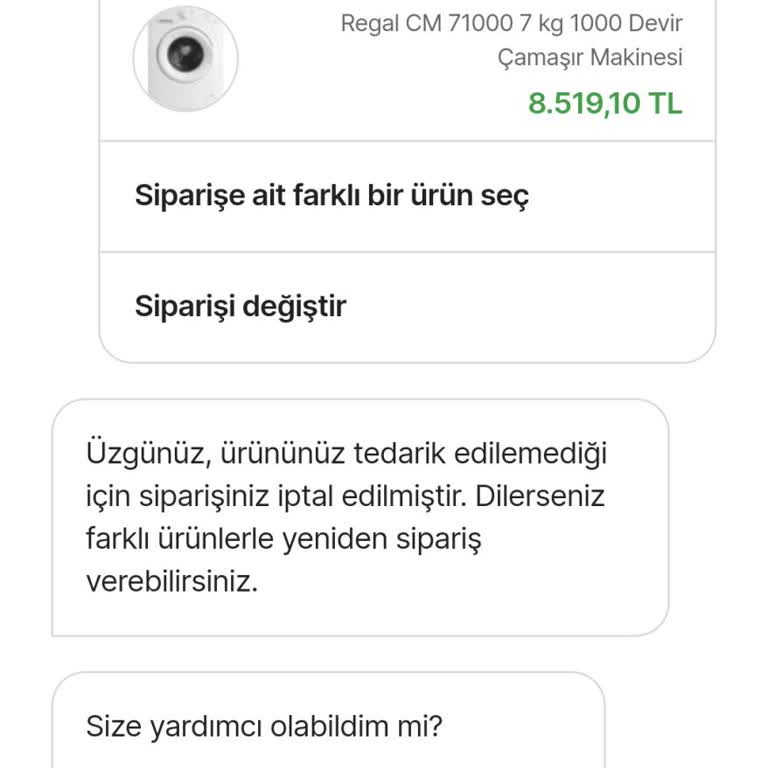 Teslim Edilen Ürün İçin Yanlış İptal Ve Ücret Talebi