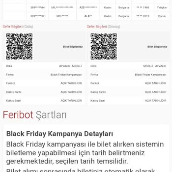 Feribotlines Black Friday Kampanyasında Tarih Belirleme Sorunu