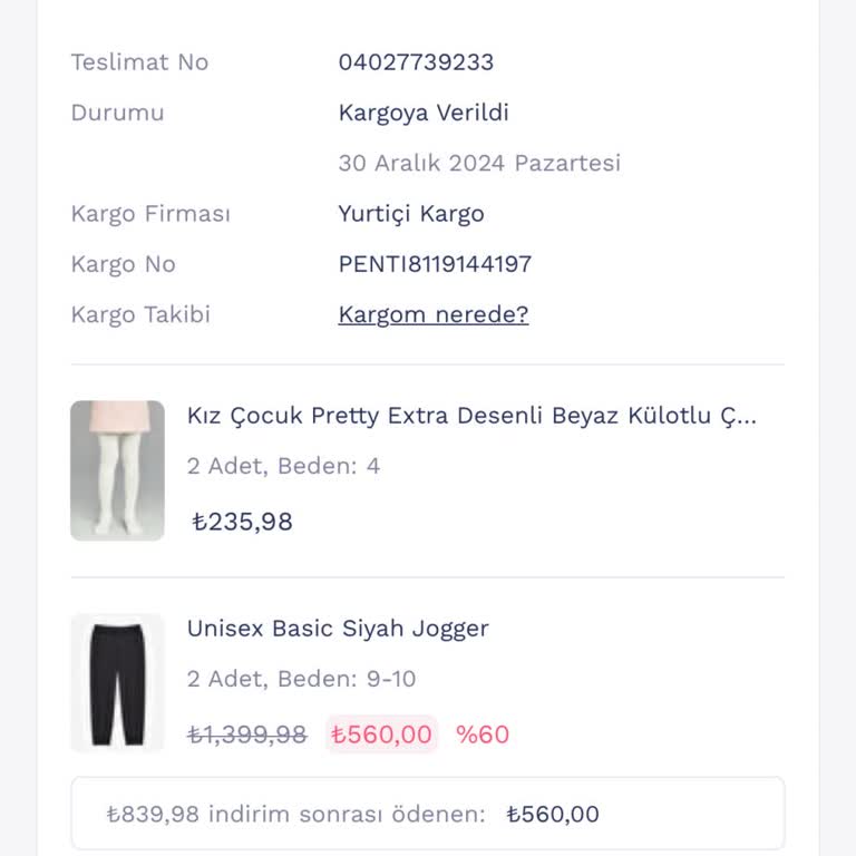 Penti Online Alışverişinde Teslimat Ve İptal Sorunları