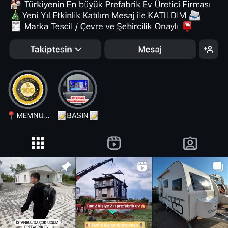 Peraprefabrik Çekilişi Kazandınız Diye Yanıltıyor