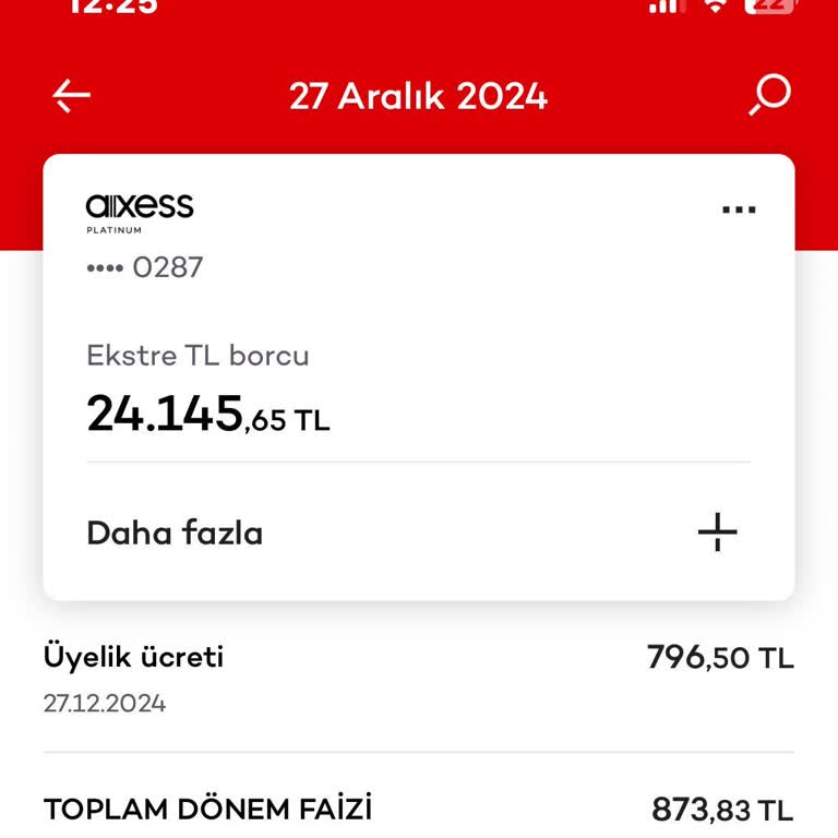 Kredi Kartı Üyelik Ücreti İadesi Talebi