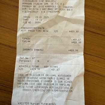 Dönmeyen Tekerlekler Ve İade Sorunu: Armağan Oyuncak'ta Hayal Kırıklığı