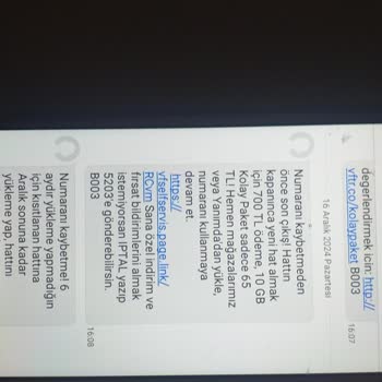 Vodafone Hattımın Haksız Kapatılması Ve Müşteri Hizmetleri Sorunu