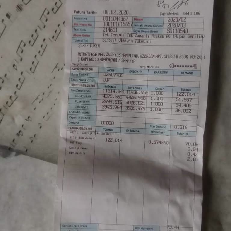 Hayati Öneme Sahip Elektrik Kesintisi Uyarısı Talebi