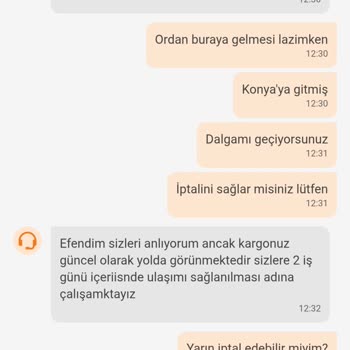Yanlış Yönlendirilen Kargo Ve İptal Sorunu