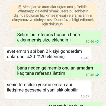 Referans Bonusu Problemi