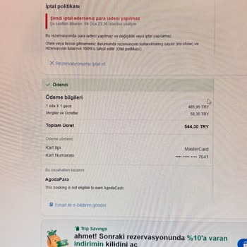 Agoda Rezervasyonunda Aldatıcı Oda Ve Ulaşılamayan Müşteri Hizmetleri