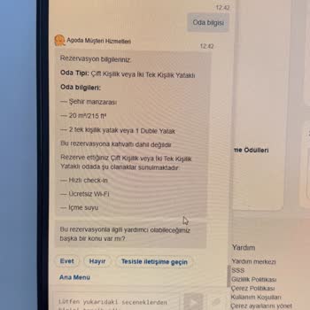 Agoda Rezervasyonunda Aldatıcı Oda Ve Ulaşılamayan Müşteri Hizmetleri