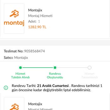 Montajix İade Edilmeyen Montaj Ücreti