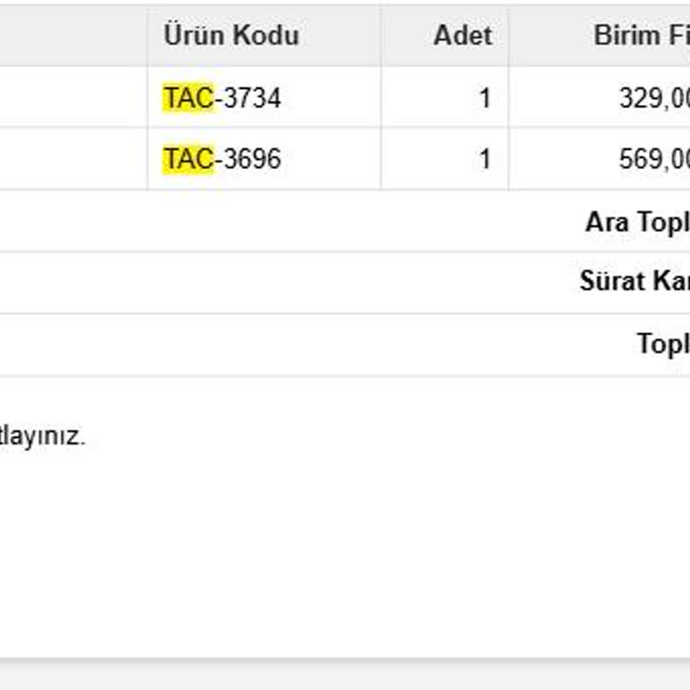Taçev Sitesinde Yaşanan Yanıltma