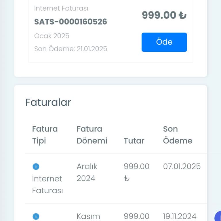 Sürekli Yanlış Faturalandırma Ve İptal Sorunu