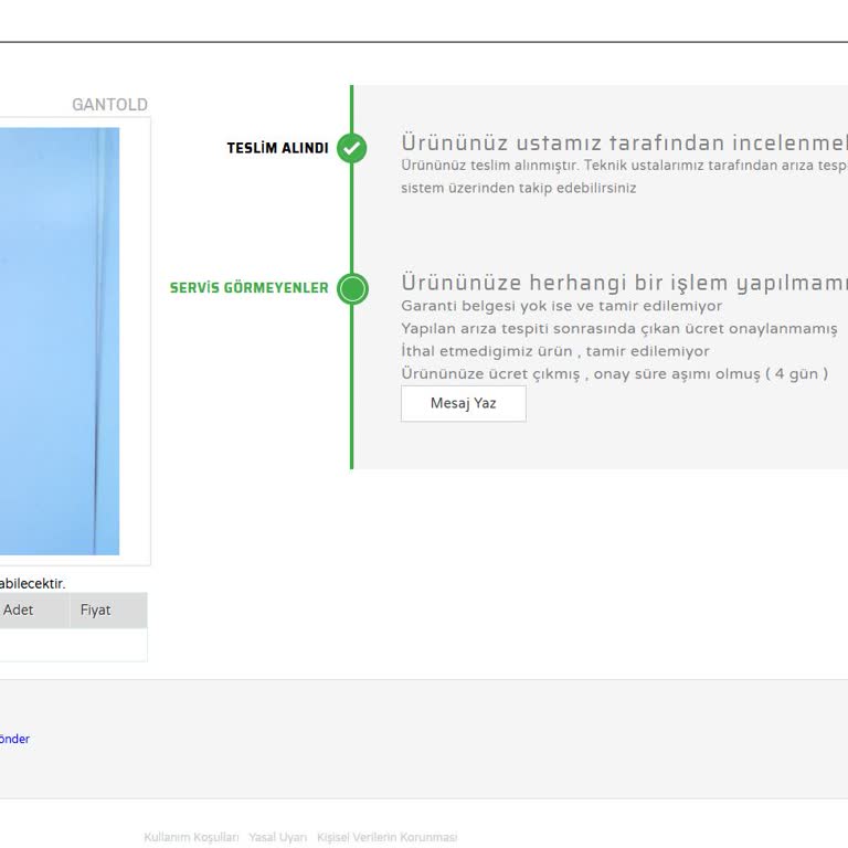 Garanti Sürecinde Yaşanan Sorunlar Ve Yanıltıcı Hizmet