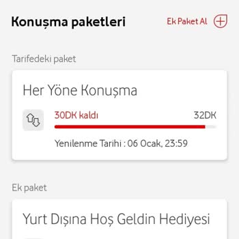 Vodafone Tarife Değişikliği Mağduriyeti