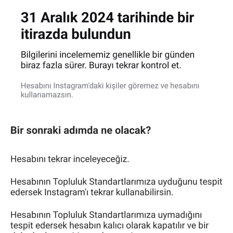 Instagram Hesabım Haksız Yere Askıya Alındı Ve Yanıt Alamıyorum