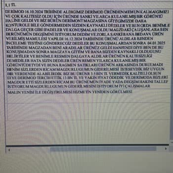 Ürün Kalitesizliği Ve Müşteri Hizmetleri Sorunu