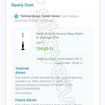Epttavm'de Kayıp Sipariş Ve İletişim Sorunu