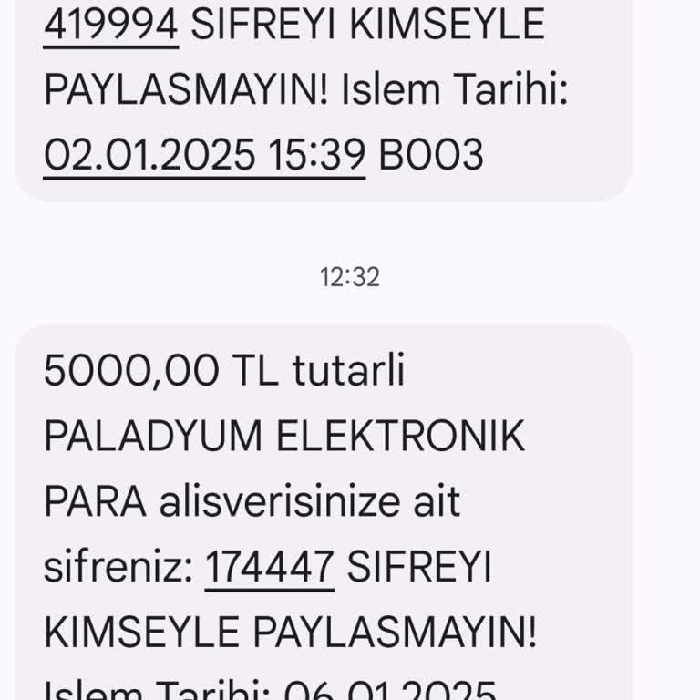 Yanlış Ödeme Ve Mağduriyet Talebi