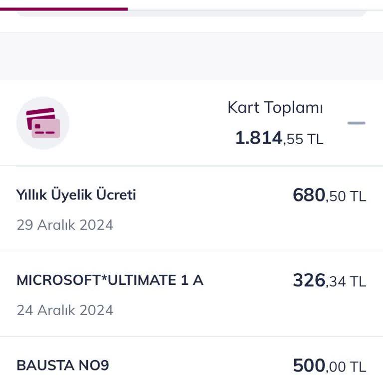 Kredi Kartı Üyelik Ücreti Haksız Tahsilat