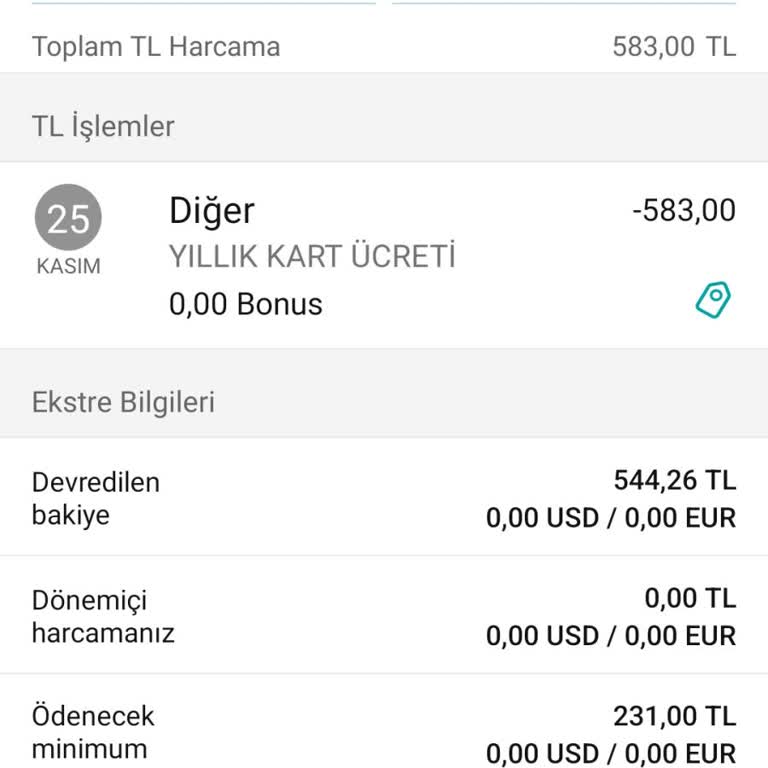 Garanti BBVA Yıllık Kart Ücreti İadesi Sorunu