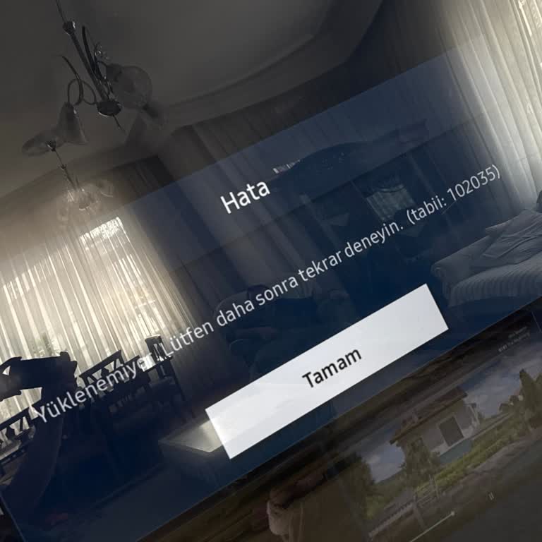 Samsung Smart TV Uygulama Yükleme Sorunu