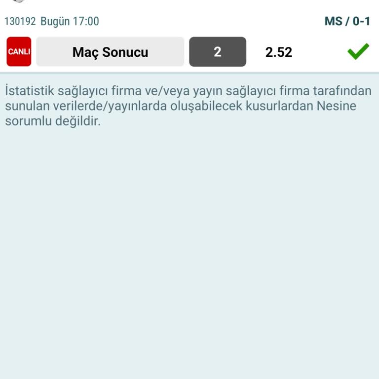 Nesine'de Kazanan Kuponumun Ödemesi Yapılmadı