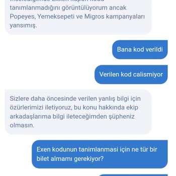 Exen Promosyon Kodu Sorunu Ve İlgisizlik