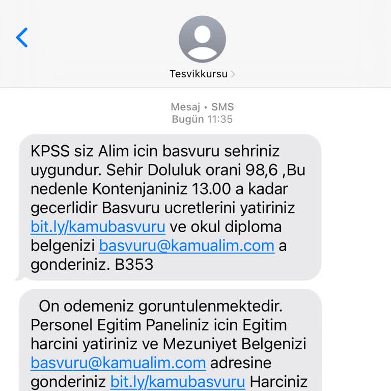 Asılsız İlanla Mağduriyet Riski