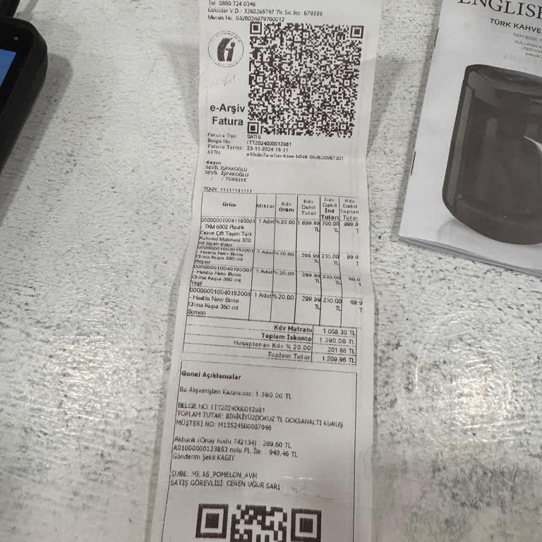 Kahve Makinesi Sürekli Arızalanıyor, Ücret İadesi Talep Ediyorum