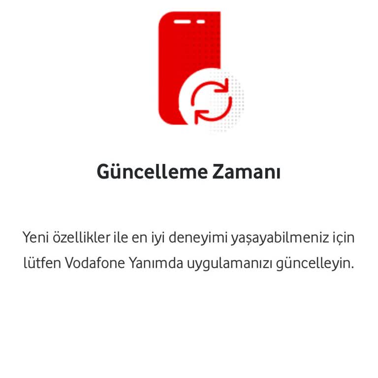 Vodafone Yanımda Uygulamasında Alışveriş Sorunu