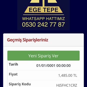 Ödeme Yapıldı, Sipariş Oluşturulmadı!