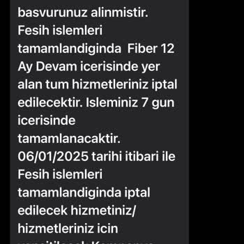 İnternet Aboneliği İptalinde Haksız Cayma Bedeli Talebi