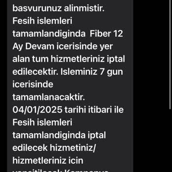 İnternet Aboneliği İptalinde Haksız Cayma Bedeli Talebi