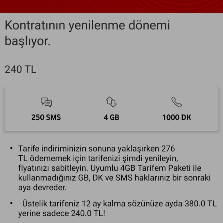 Vodafone'un Keyfi Fiyat Politikası