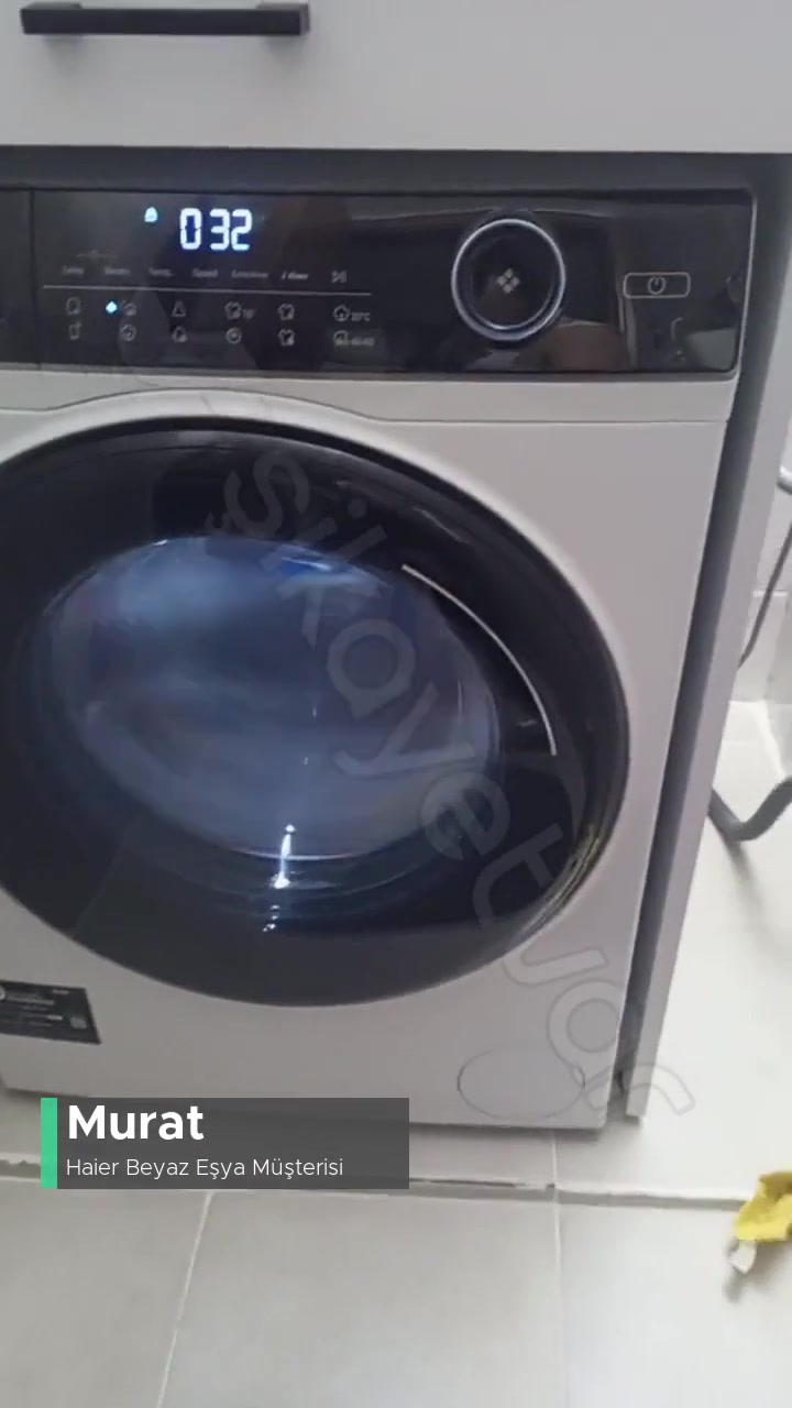 Haier Çamaşır Makinesi Sorunu! videonun kapak resmi