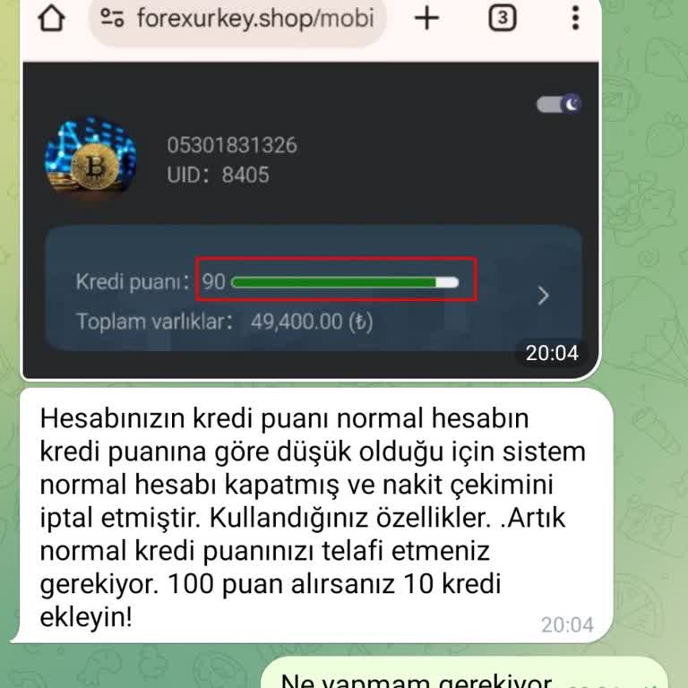 Forexurkey'de Para Çekim Sorunu Ve Mağduriyet