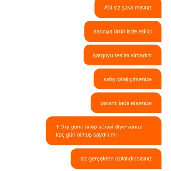 Hepsiburada'da Yanlış Sipariş Ve İade Sürecinde Yaşanan Sorunlar