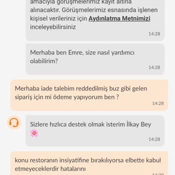 Soğuk Teslimat Ve İade Sorunu