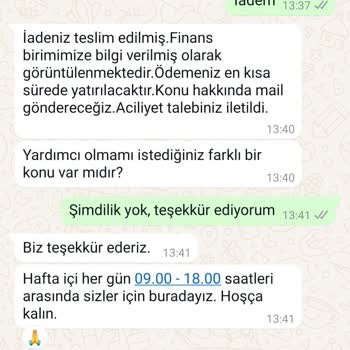 İade Sürecindeki Gecikme Ve Müşteri Mağduriyeti
