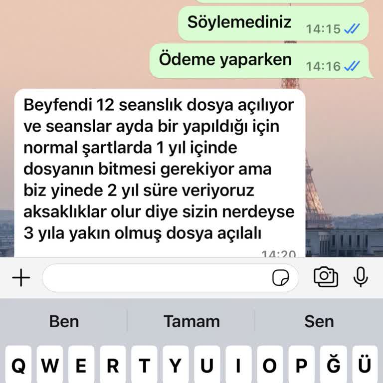 Kullanılamayan Seanslar Ve Yetersiz Bilgilendirme
