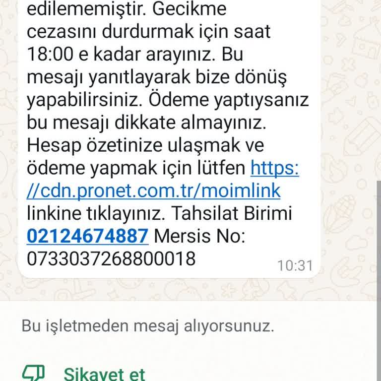 Pronet Aboneliği İptal Sorunu