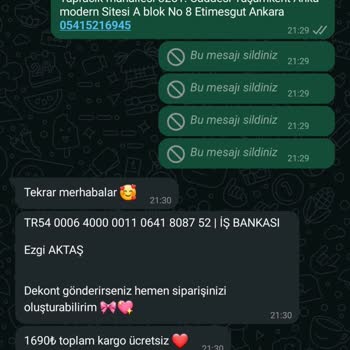 Yanıltıcı Sipariş Ve İletişim Eksikliği Mağduriyeti