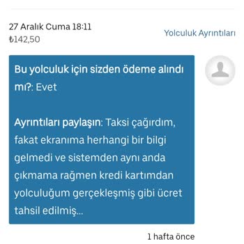 Hatalı Ücretlendirme Ve İade Sorunu